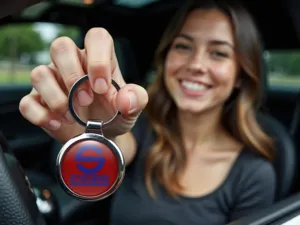 Sparco Porte-clés Élégant Max Alliage Brillant
